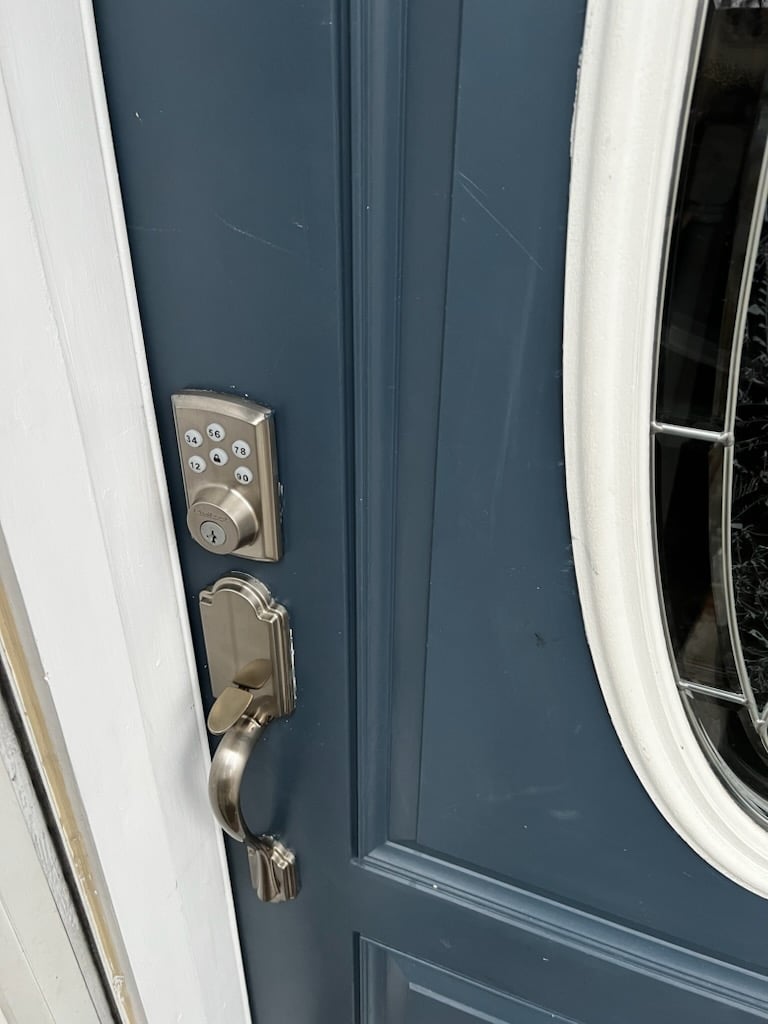 New Lock Installation